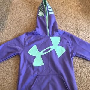 Girls Under Armour Sweatshirt Hoodie